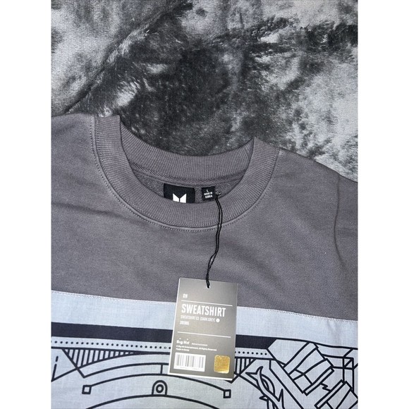 LARGE BTS ON Sweatshirt 03 Dark Grey Big Hit Entertainment 201985 - Picture 8 of 10